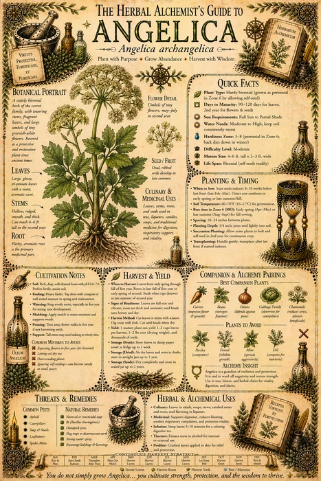The Herbal Alchemist's Guide to Angelica