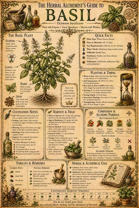 The Herbal Alchemist's Guide to Basil