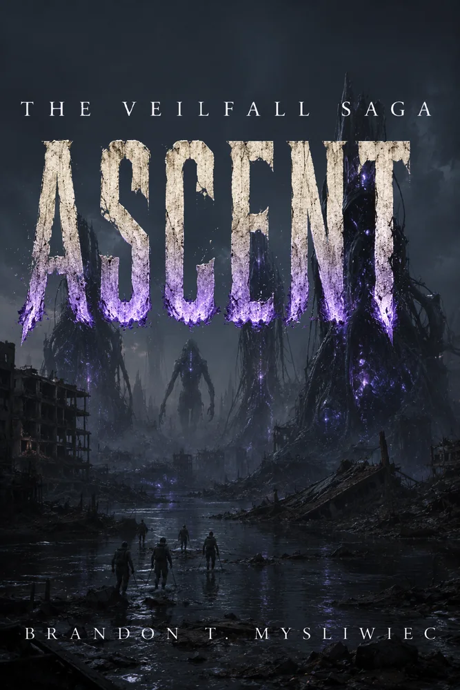 Cover of ASCENT, The Veilfall Saga Book Three